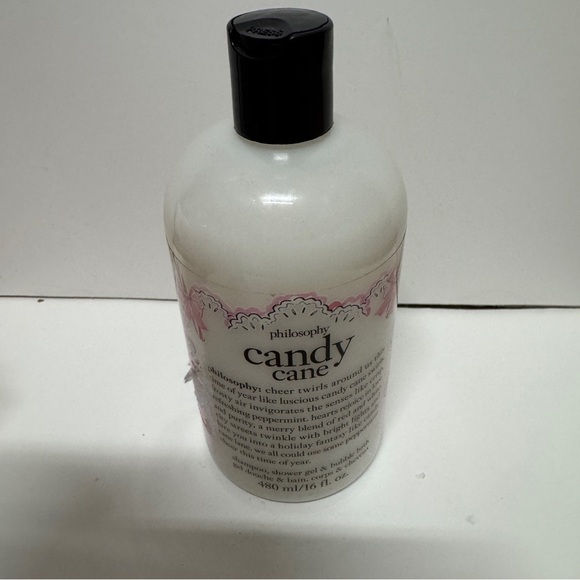 Other - Philosophy Candy Cane Shampoo Shower Gel & Bubble Bath 16 OZ
